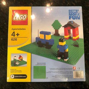 NIB NWT - LEGO 626 Green Building Plate (10" x 10")